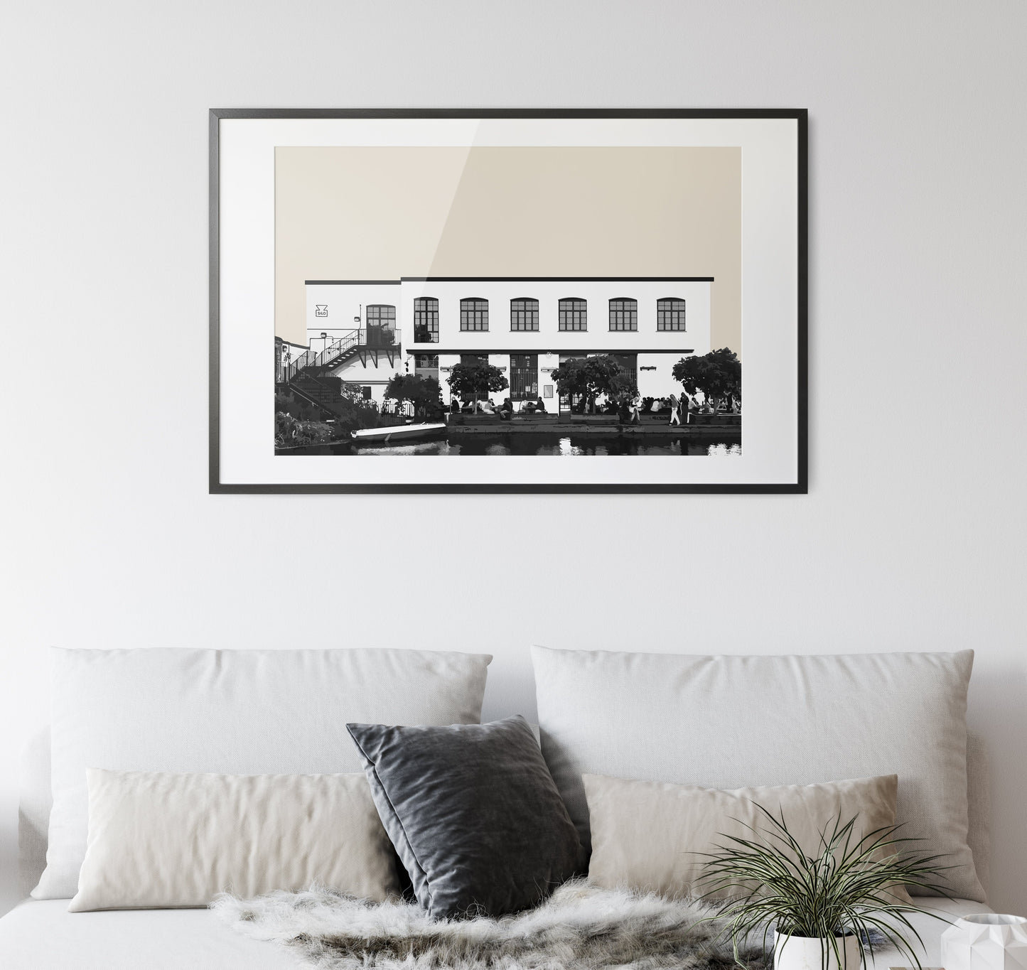 Hackney Wick print, Crate Brewery