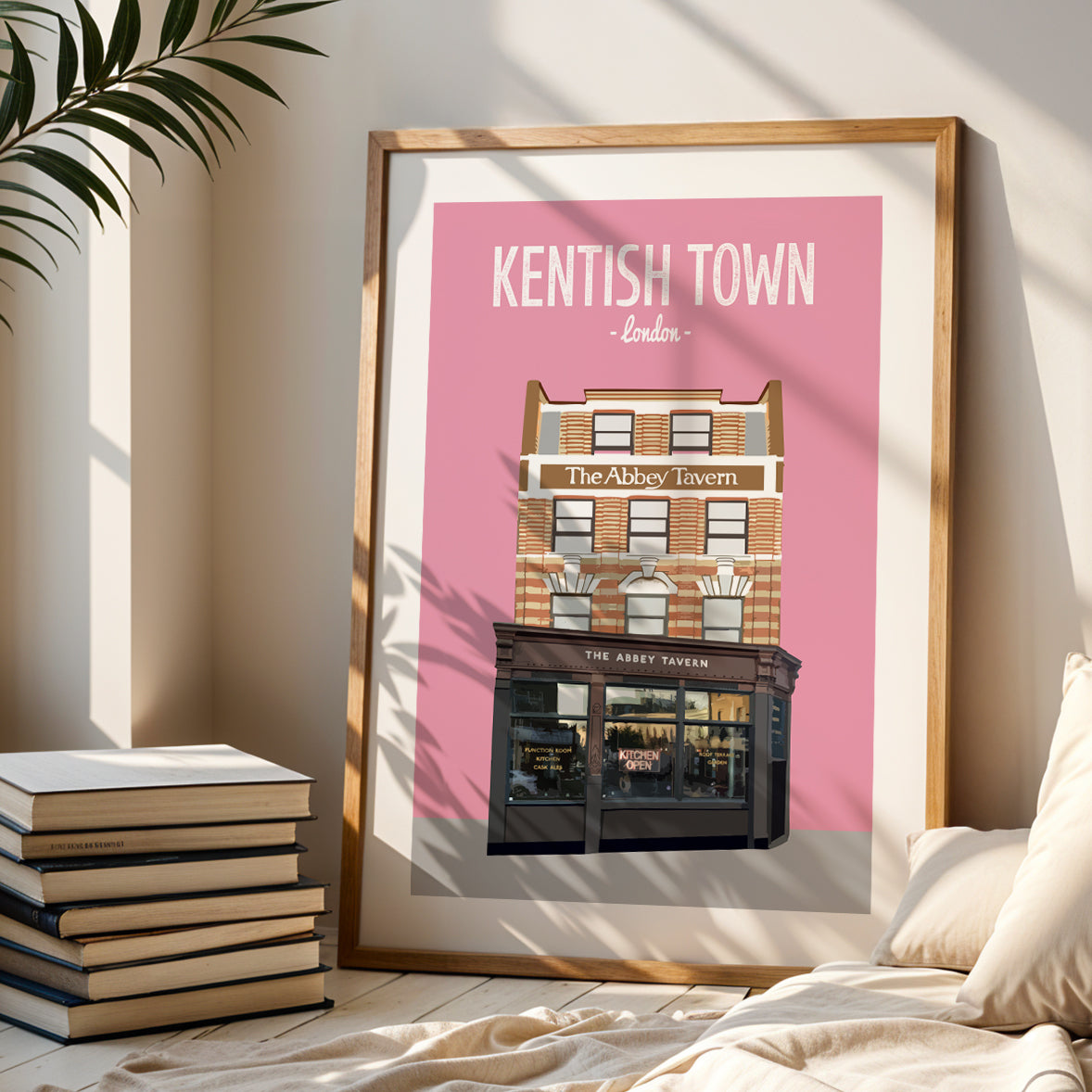 Kentish Town print, The Abbey Tavern