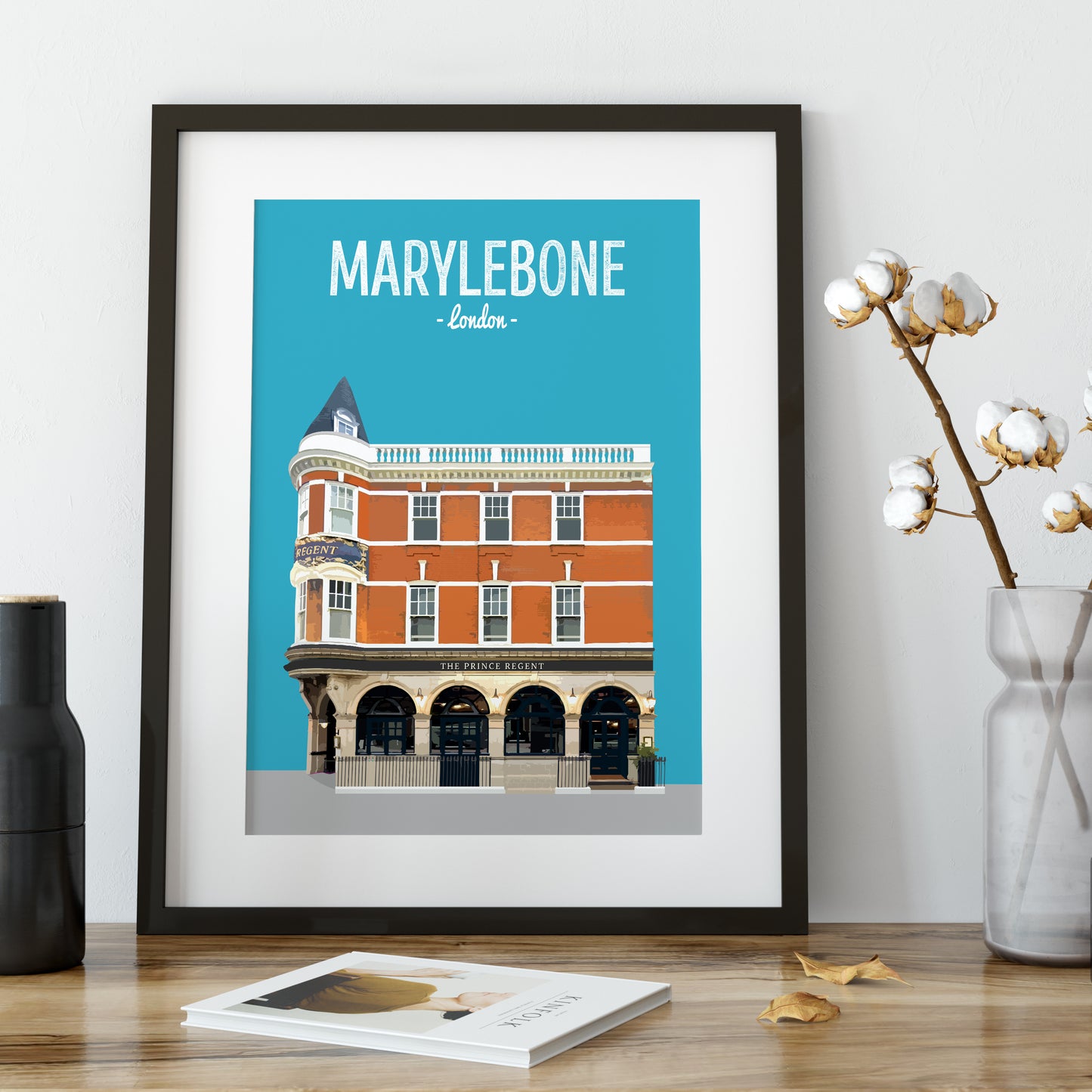 Marylebone print, The Prince Regent pub