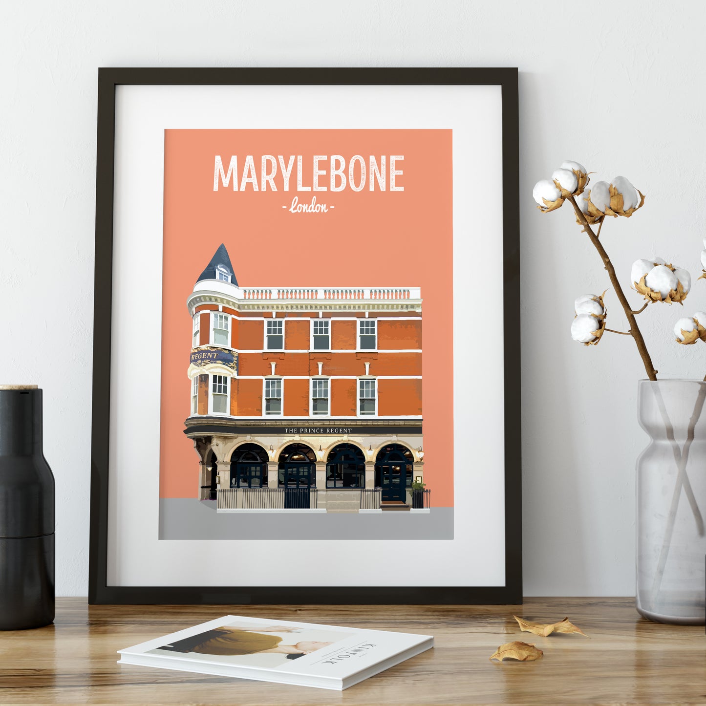 Marylebone print, The Prince Regent pub