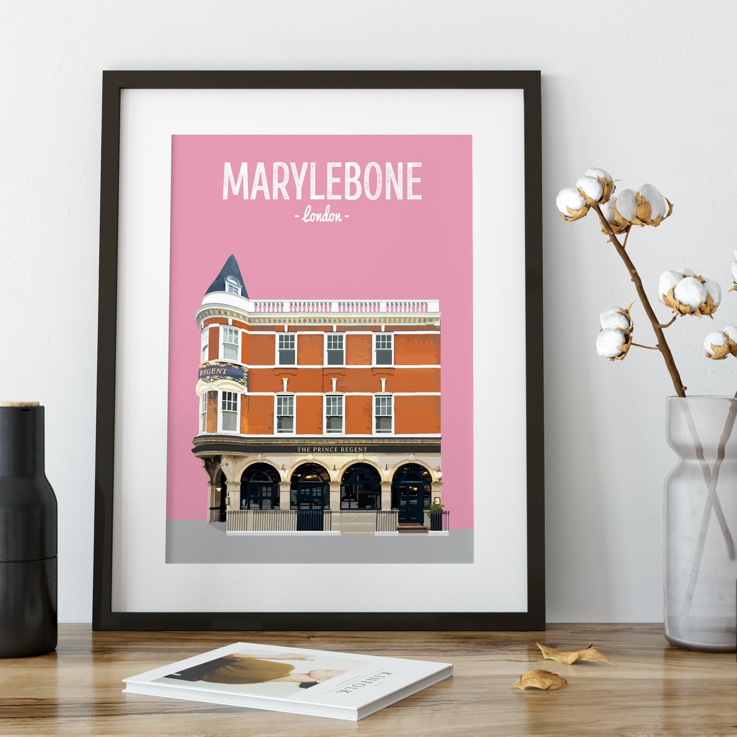 Marylebone print, The Prince Regent pub