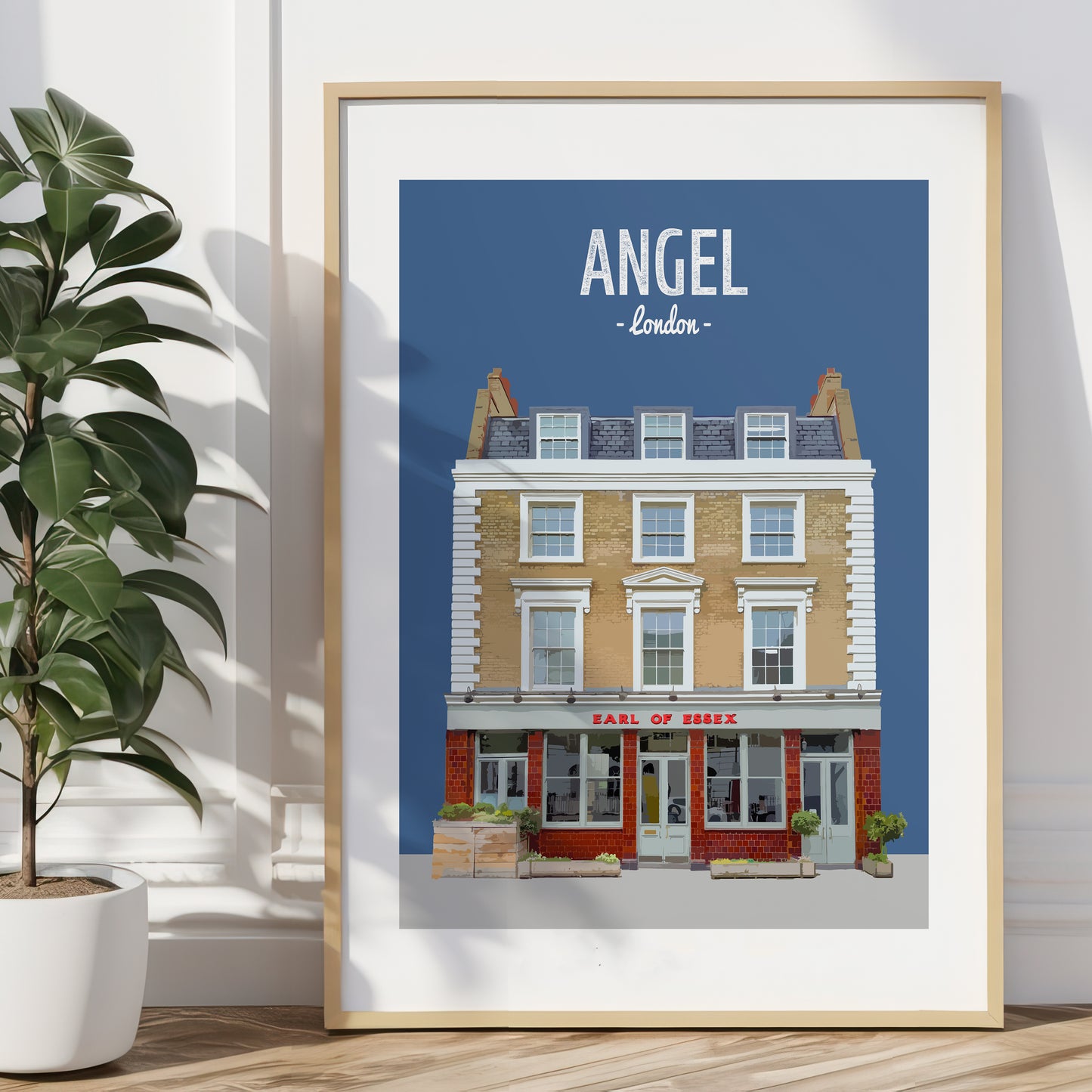 Angel print, The Earl of Essex pub