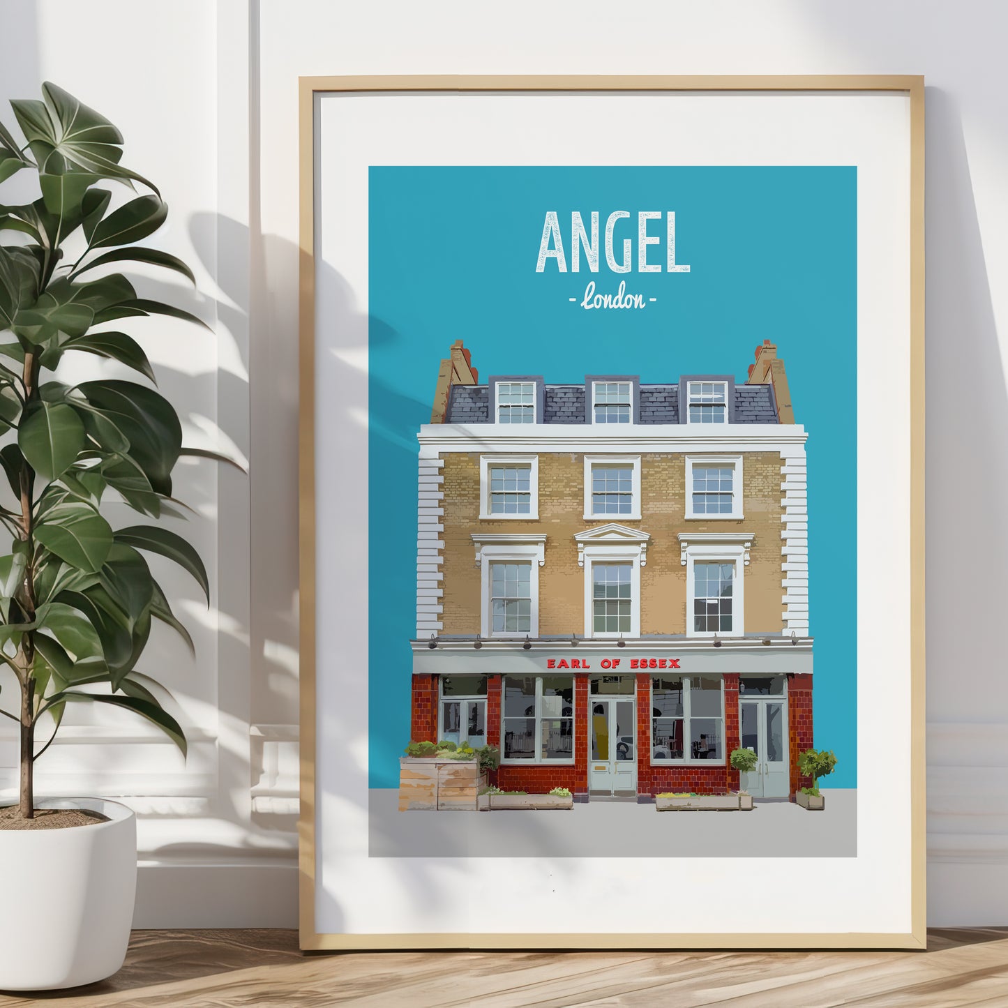 Angel print, The Earl of Essex pub