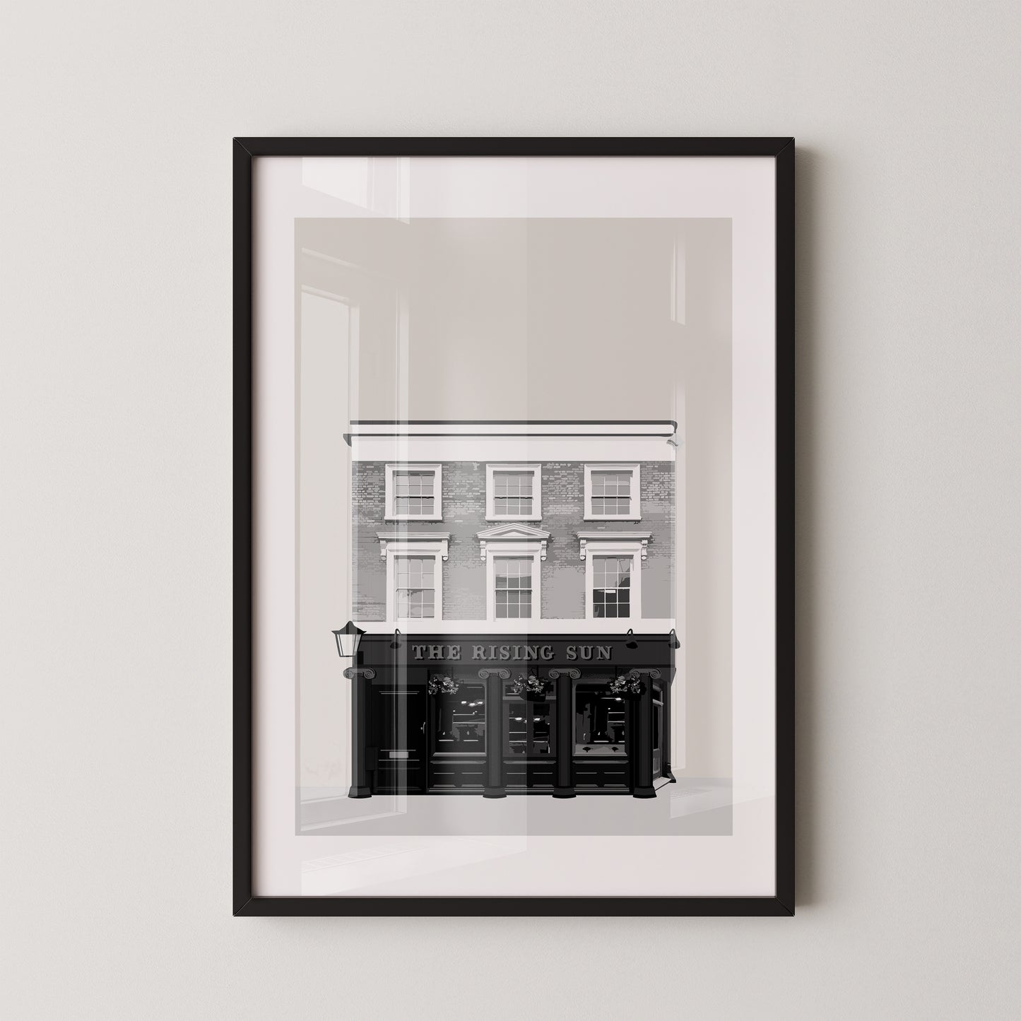 Blackfriars print, The Rising Sun pub